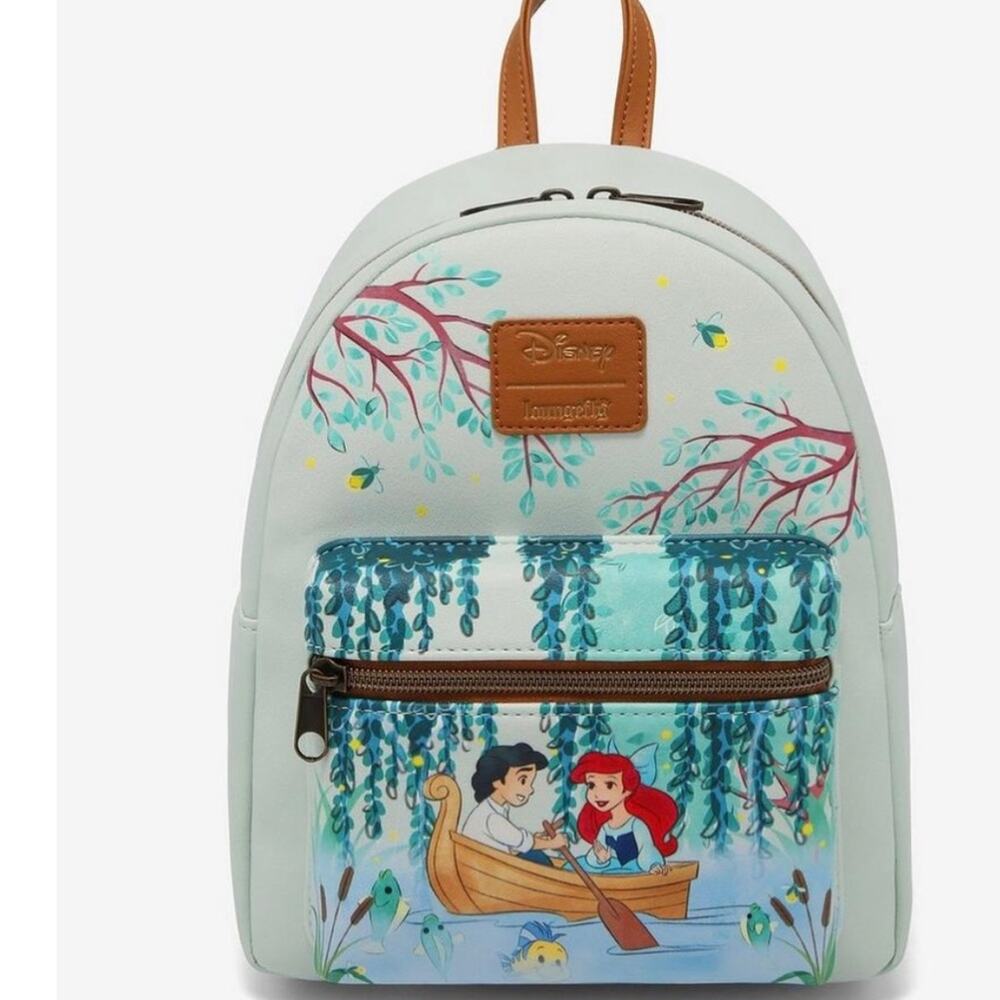 Loungefly Disney The Little Mermaid Boat Date Mini Backpack - Picture 1 of 14